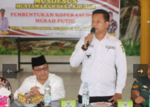 Dana Kebun Desa Diduga Bocor, Kades Tambusai Diminta Bertanggung Jawab
