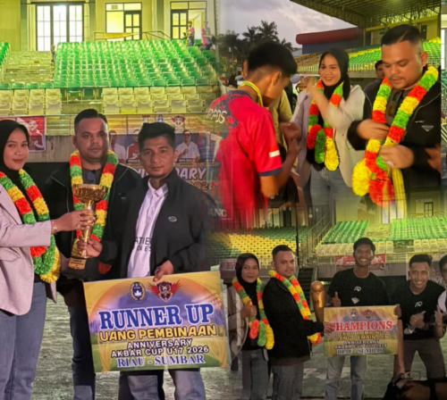 Piala Akbar U-17 Riau - Sumbar: Stadion Bangkinang Jadi Pusat Lahirnya Generasi Emas Sepak Bola Kampar