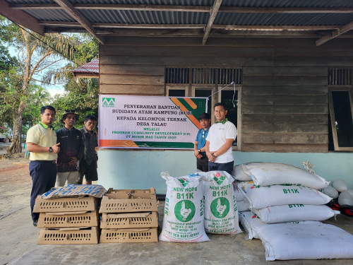 Dorong Ekonomi Desa, PT Musim Mas Bentuk Dan Bantu Kelompok Usaha Ternak Ayam KUB