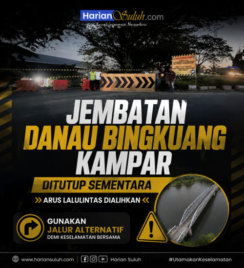 Jembatan Danau Bingkuang Hampir Ambruk! Pemerintah Kampar Baru Tercengang Saat Warga Terancam