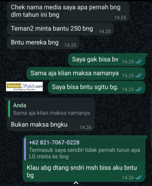 Sering Diminta Uang Oleh Media, Khairudin Sebut Wartawan Salah gunakan Kode Etik Jurnalistik,Khairudin akan Laporkan ke Polda Riau!