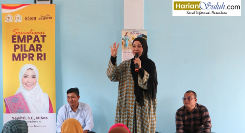 Sewitri, Senator Riau Sosialisasikan Empat Pilar Serap Aspirasi Masyarakat