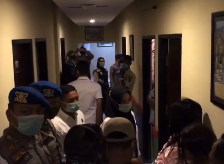 Satpol PP Pekanbaru Gelar Razia di Hotel Parma, Puluhan Pasangan Terjaring, Lima di Antaranya di Bawah Umur