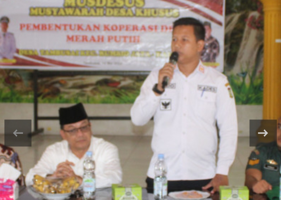 Dana Kebun Desa Diduga Bocor, Kades Tambusai Diminta Bertanggung Jawab