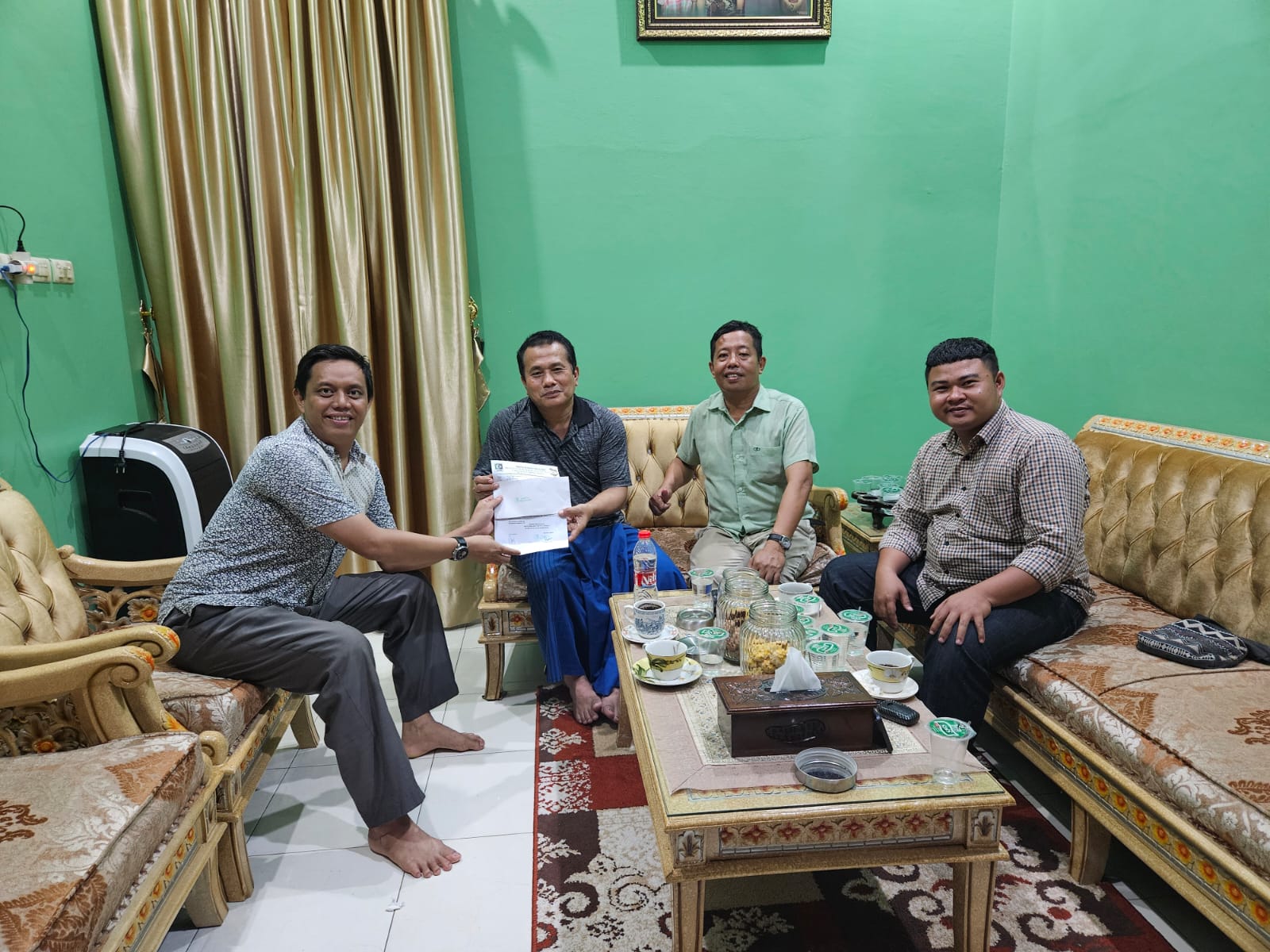 Panitia Qurban KAHMI-HMI Riau Silaturahmi dengan Ketua BAWASLU Riau, Bahas Persiapan Acara