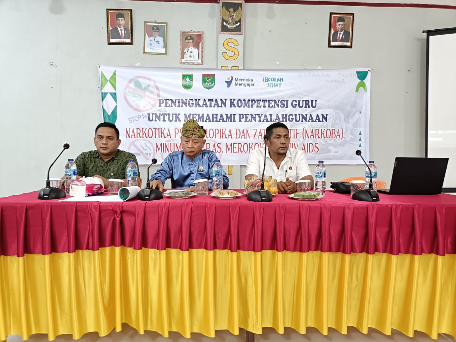 Sat Resnarkoba Polres Meranti Gelar Sosialisasi Bahaya Narkoba Di SMAN1 Tebingtinggi