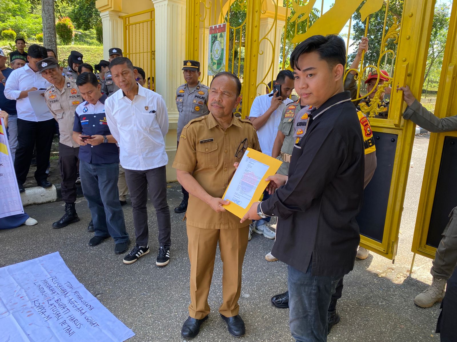 Ratusan Petani Sawit Koppsa-M Kembali Berunjuk Rasa, Bupati Kampar Diminta Turun Langsung