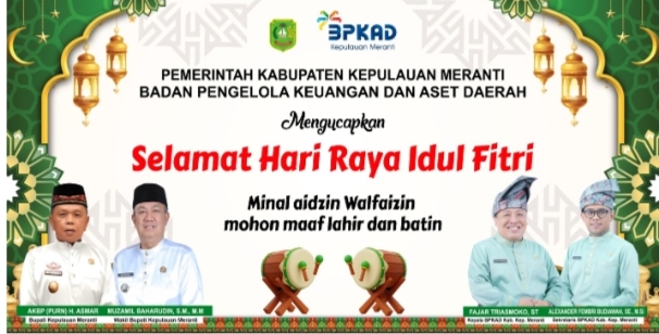 Ucapan Hari Raya Idul Fitri Tahun 2026 BKAD