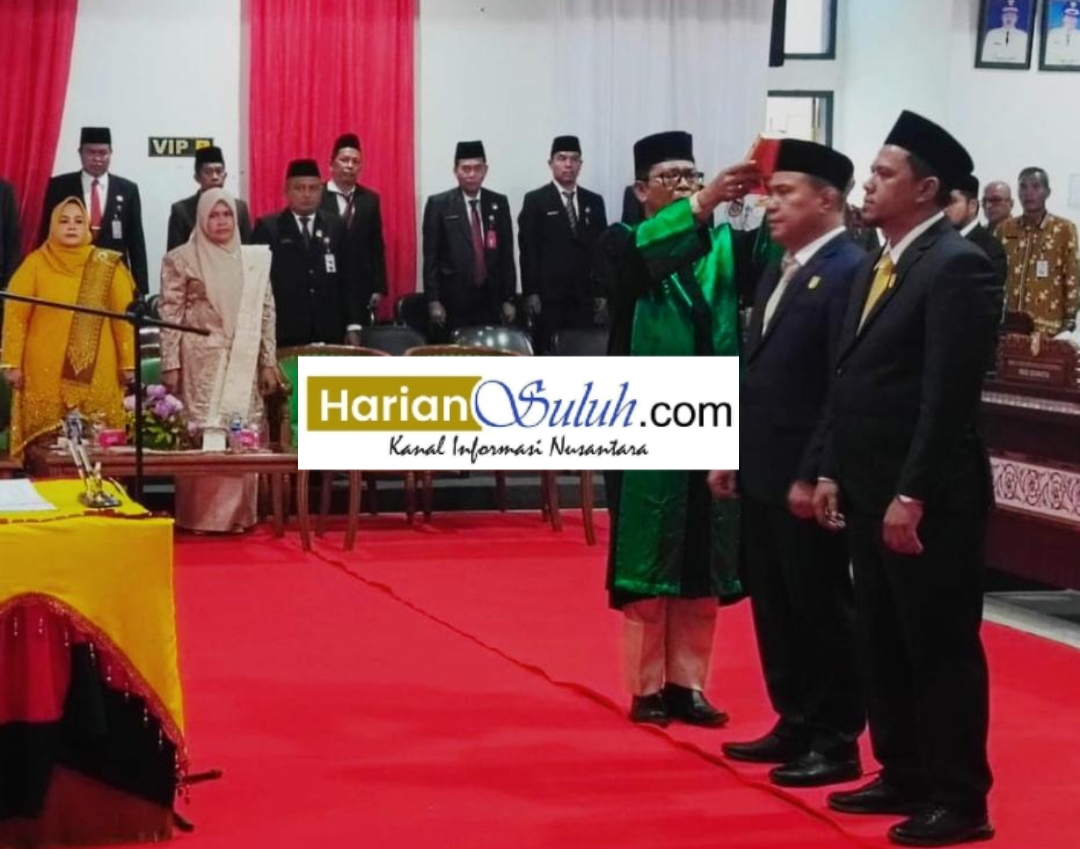 Meski Baru 28 Hari Dilantik, Jufrizal Lengser Dari Ketua DPRD Kuansing