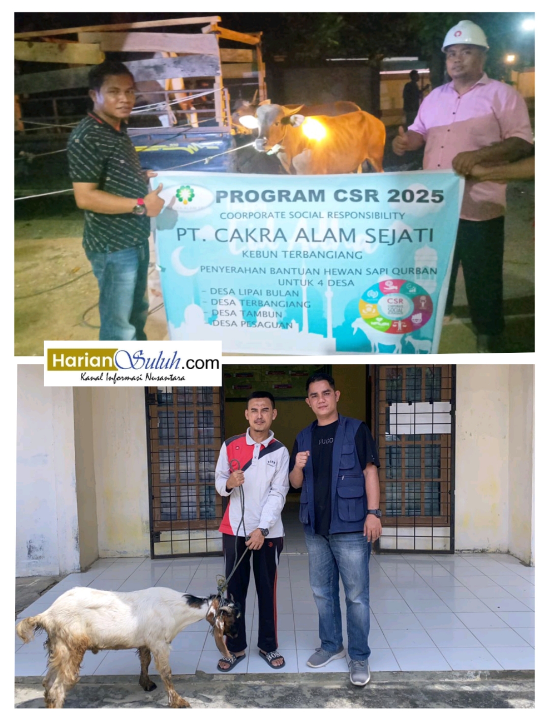 Kades Lipai Bulan Kecewa Terhadap PT Serikat Putra Karena CSR Tidak Pernah Menyentuh Desa Lipai Bulan