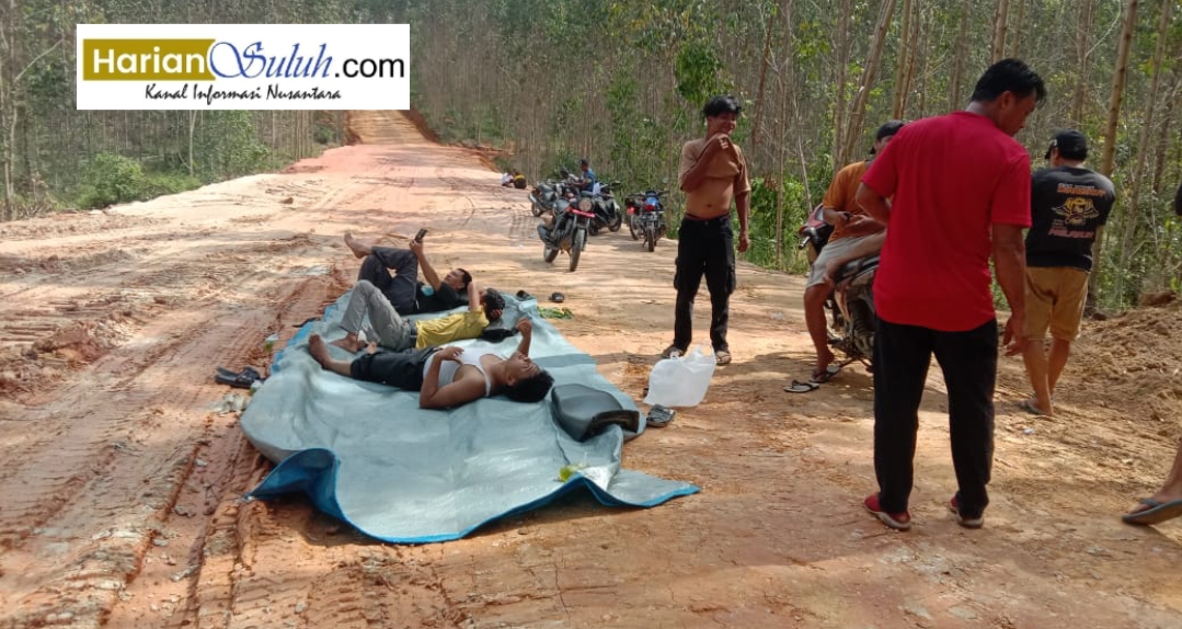 Masyarakat Lipai Bulan Meradang Sebut PT Arara Abadi PHP, Besok Aktivitas Arara Abadi Akan Diblokir!