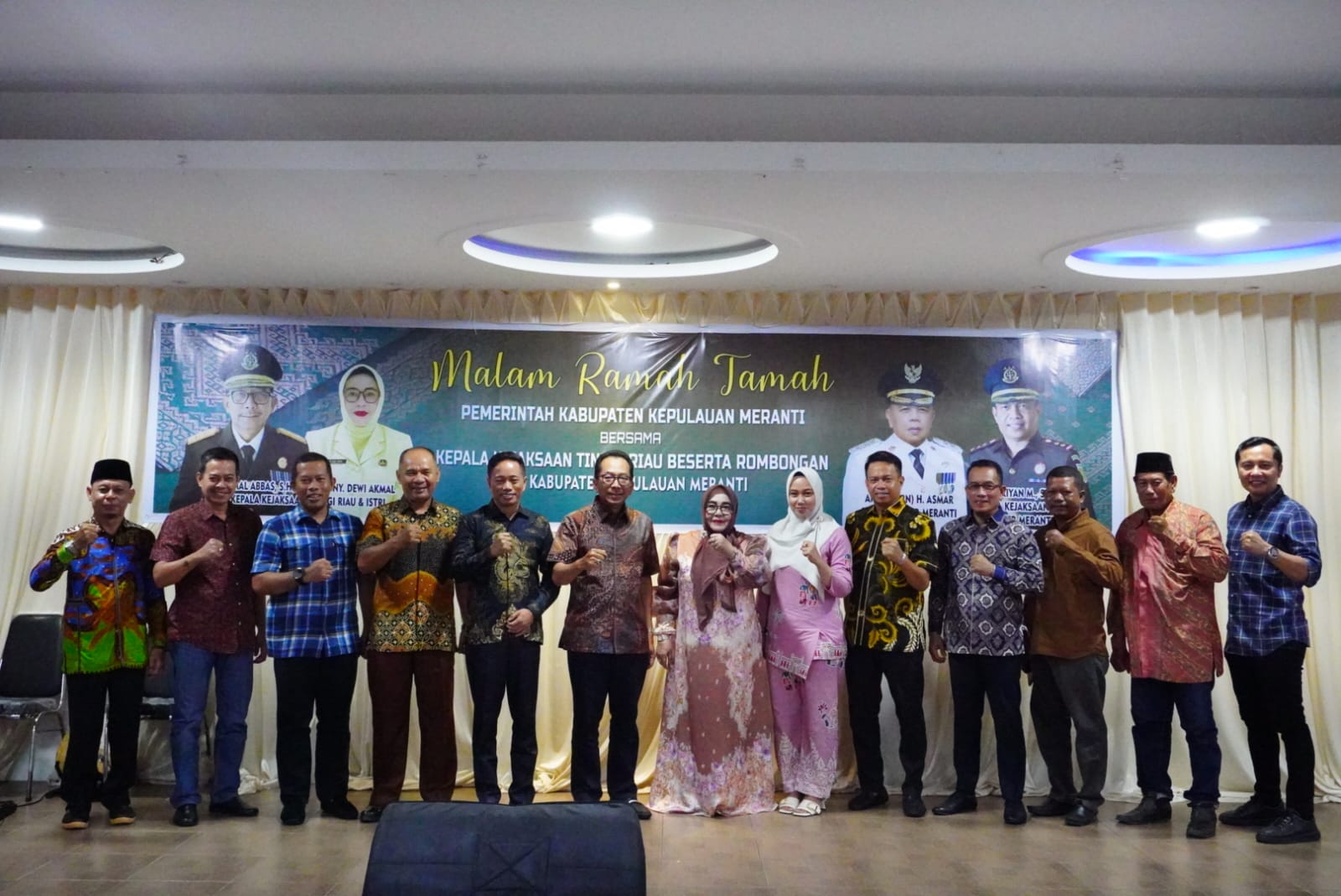 Kajati Riau Kunker di Meranti Langsung di Sambut Kajari Febrian dan Jajaran Forkopinda